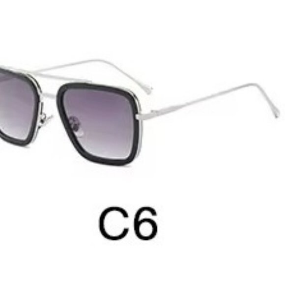 Tony Stark Glasses Men Women Sunglasses Iron man Eyewear Steampunk Sunglasses UV main image 8